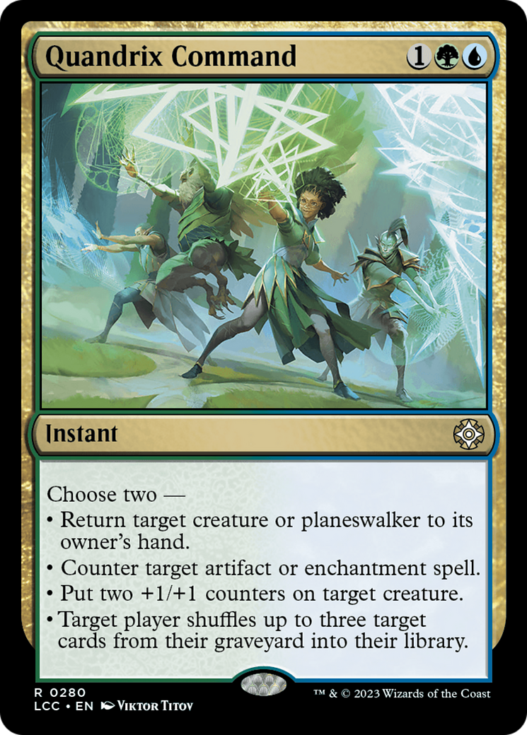Quandrix Command (280) [The Lost Caverns of Ixalan Commander] - Deck Out Gaming