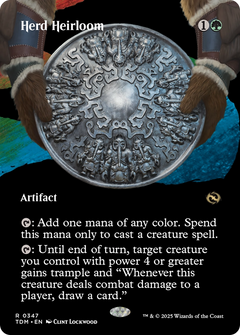 Herd Heirloom (Borderless) (347) [Tarkir: Dragonstorm] - Deck Out Gaming