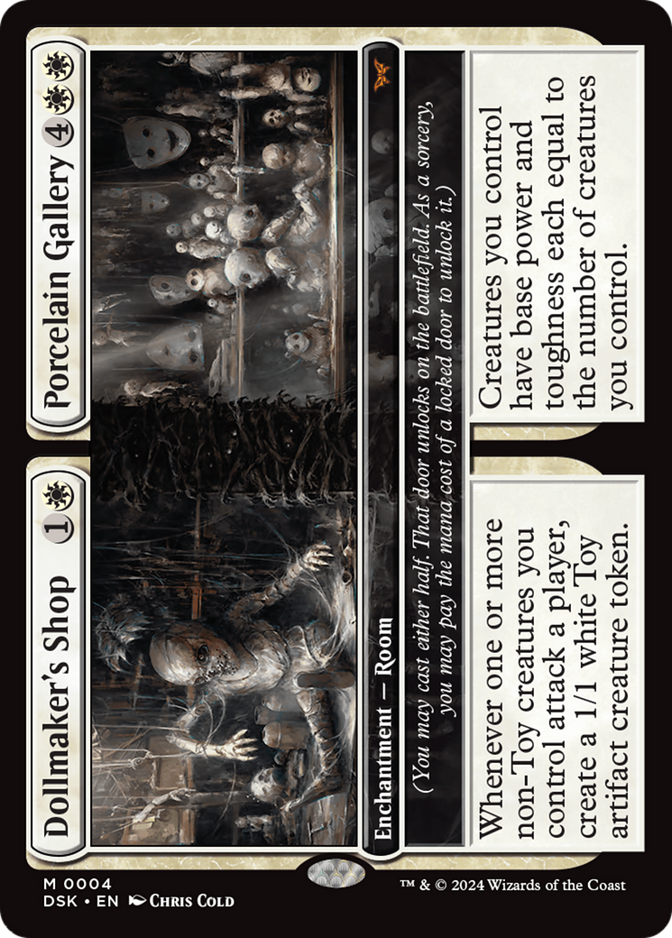 Dollmaker's Shop // Porcelain Gallery (4) [Duskmourn: House of Horror] - Deck Out Gaming