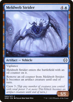 Meldweb Strider (60) [Phyrexia: All Will Be One] foil - Deck Out Gaming