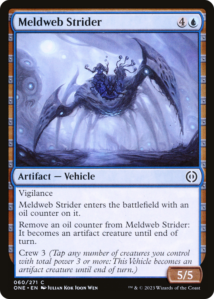 Meldweb Strider (60) [Phyrexia: All Will Be One] foil - Deck Out Gaming