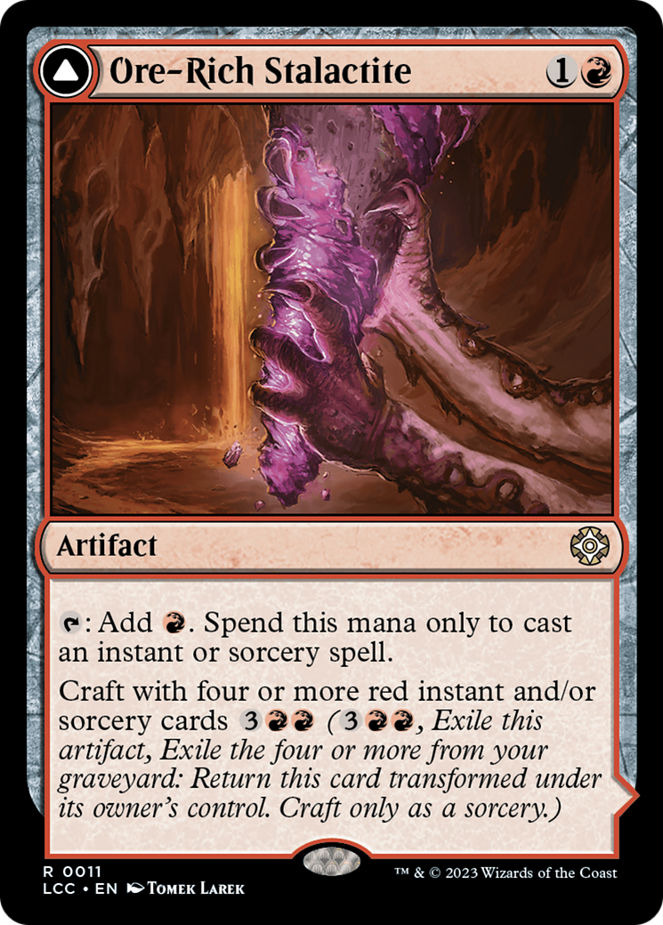 Ore-Rich Stalactite (11) [The Lost Caverns of Ixalan Commander] foil - Deck Out Gaming