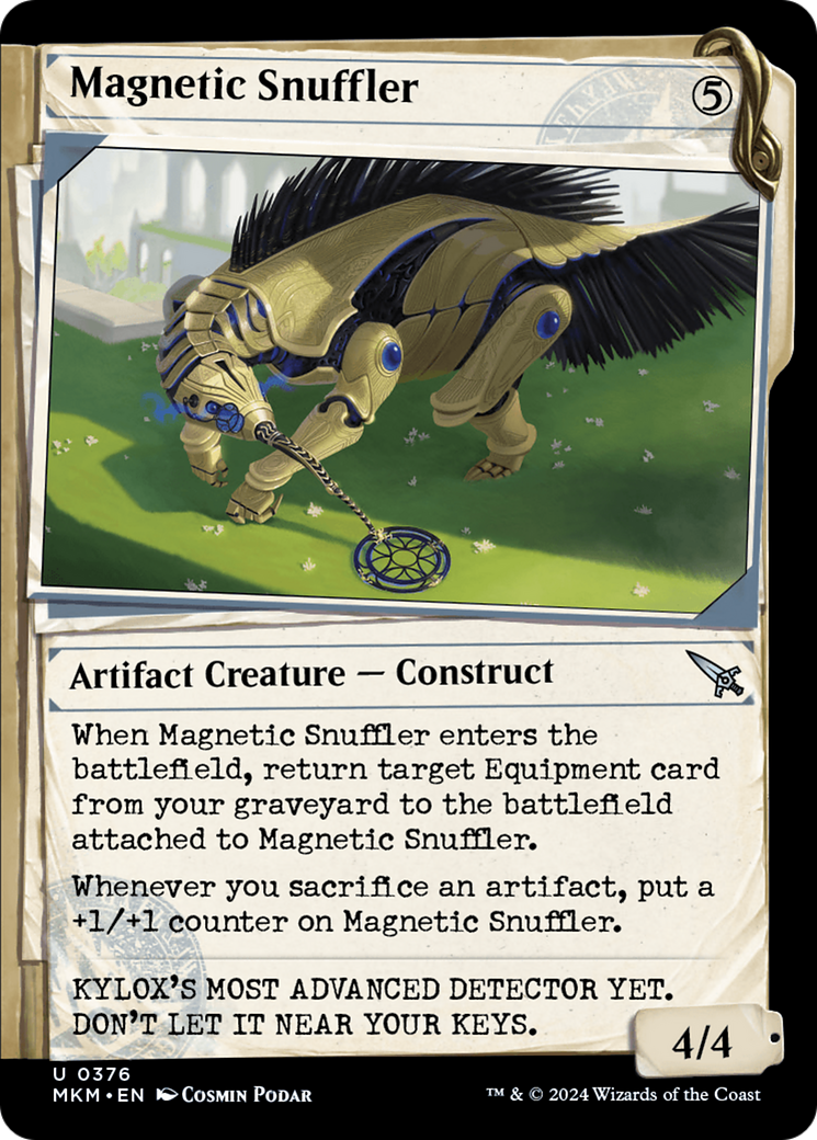 Magnetic Snuffler (Showcase) (376) [Murders at Karlov Manor] foil - Deck Out Gaming
