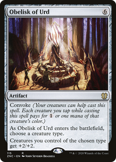Obelisk of Urd (115) [Commander: Zendikar Rising] - Deck Out Gaming