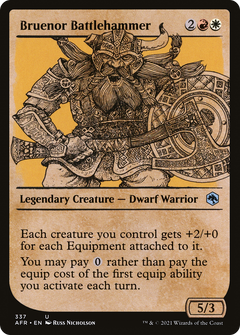 Bruenor Battlehammer (Showcase) (337) [Adventures in the Forgotten Realms] foil - Deck Out Gaming