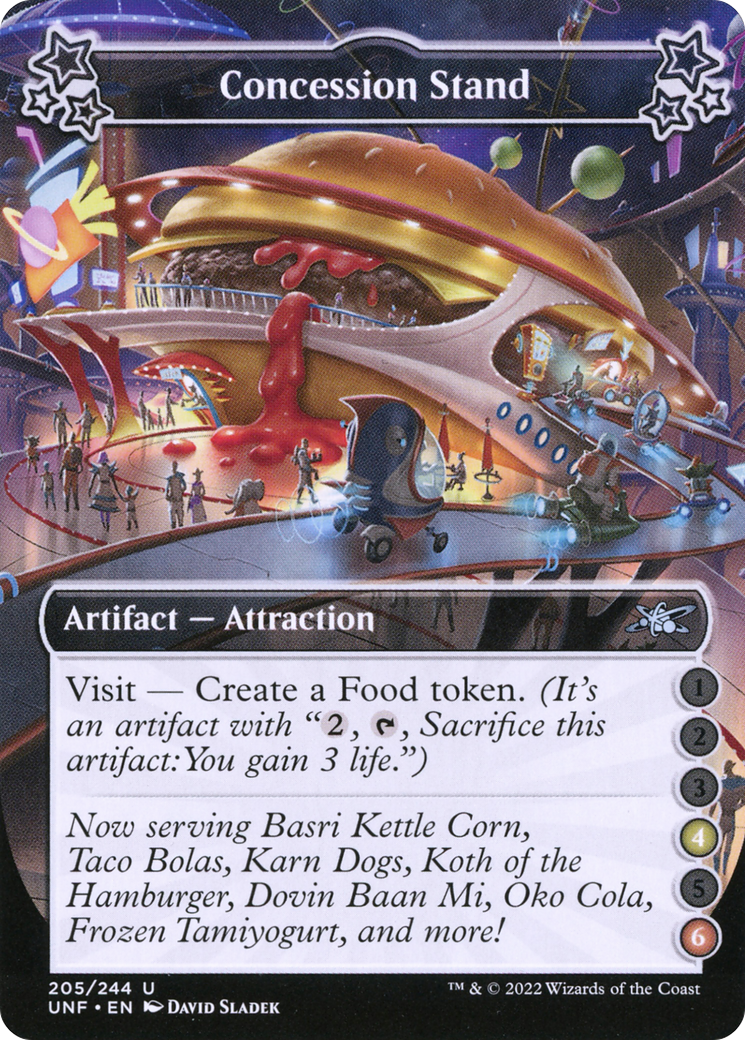 Concession Stand (4-6) (205) [Unfinity] - Deck Out Gaming