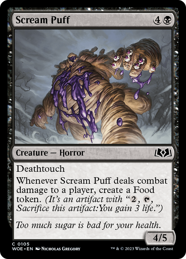 Scream Puff (105) [Wilds of Eldraine] foil - Deck Out Gaming