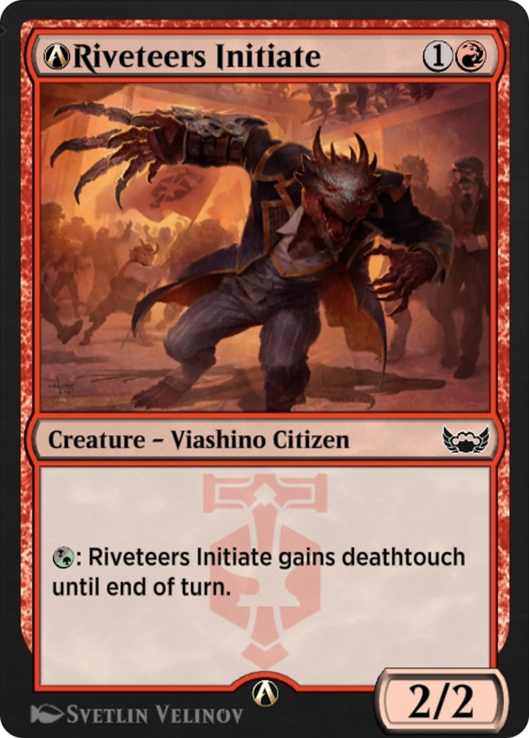 A-Riveteers Initiate (A-120) [Streets of New Capenna] - Deck Out Gaming