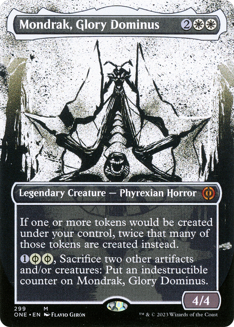 Mondrak, Glory Dominus (Showcase) (299) [Phyrexia: All Will Be One] - Deck Out Gaming