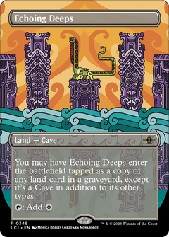 Echoing Deeps (Borderless) (346) [The Lost Caverns of Ixalan] - Deck Out Gaming