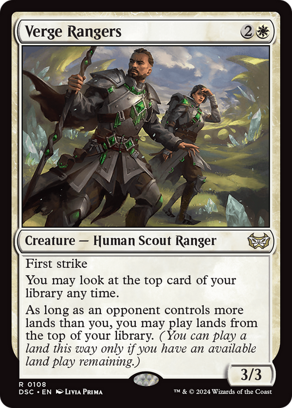 Verge Rangers (108) [Duskmourn: House of Horror Commander] - Deck Out Gaming