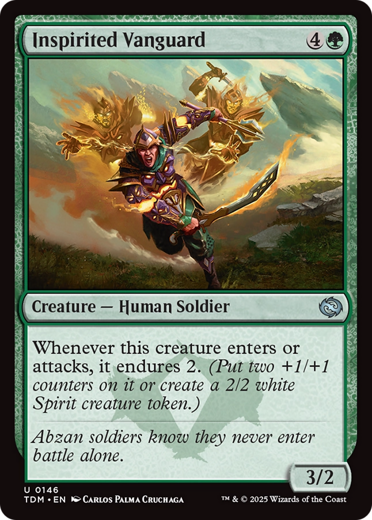 Inspirited Vanguard (146) [Tarkir: Dragonstorm] foil - Deck Out Gaming