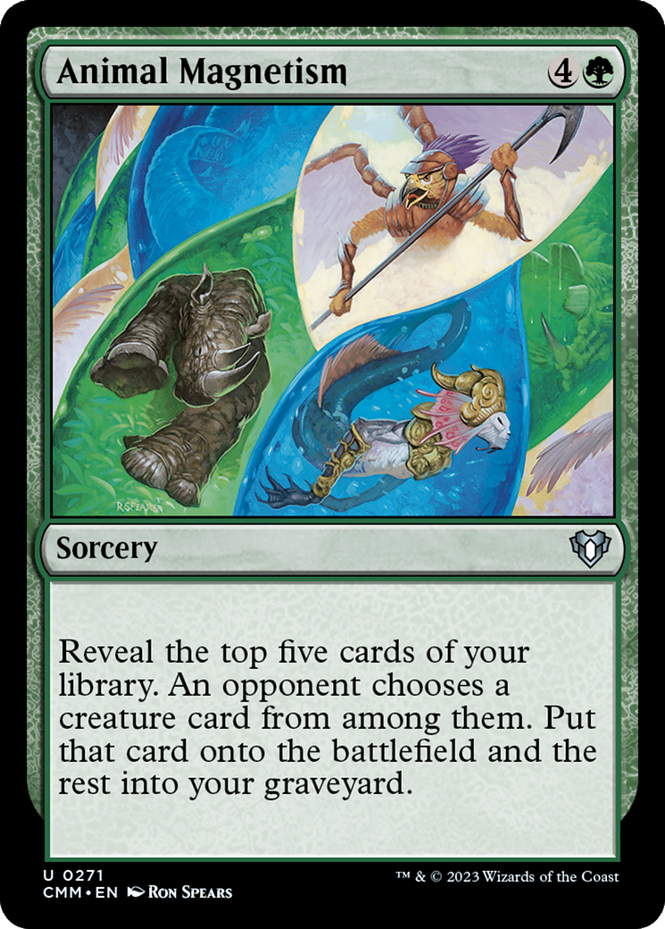 Animal Magnetism (271) [Commander Masters] - Deck Out Gaming