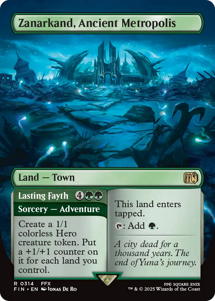 Zanarkand, Ancient Metropolis // Lasting Fayth (314) [FINAL FANTASY] - Deck Out Gaming