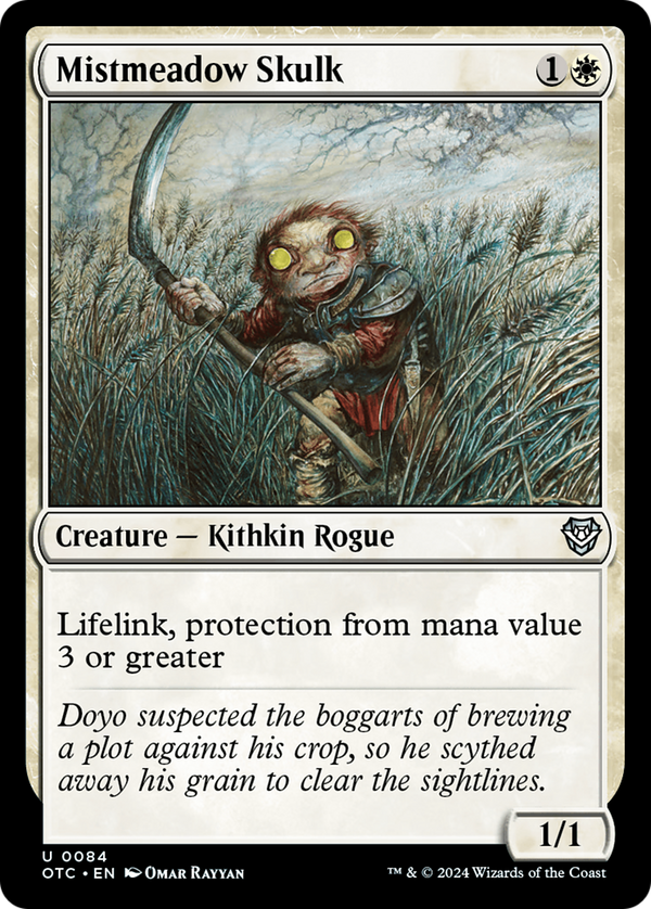 Mistmeadow Skulk (84) [Outlaws of Thunder Junction Commander] - Deck Out Gaming