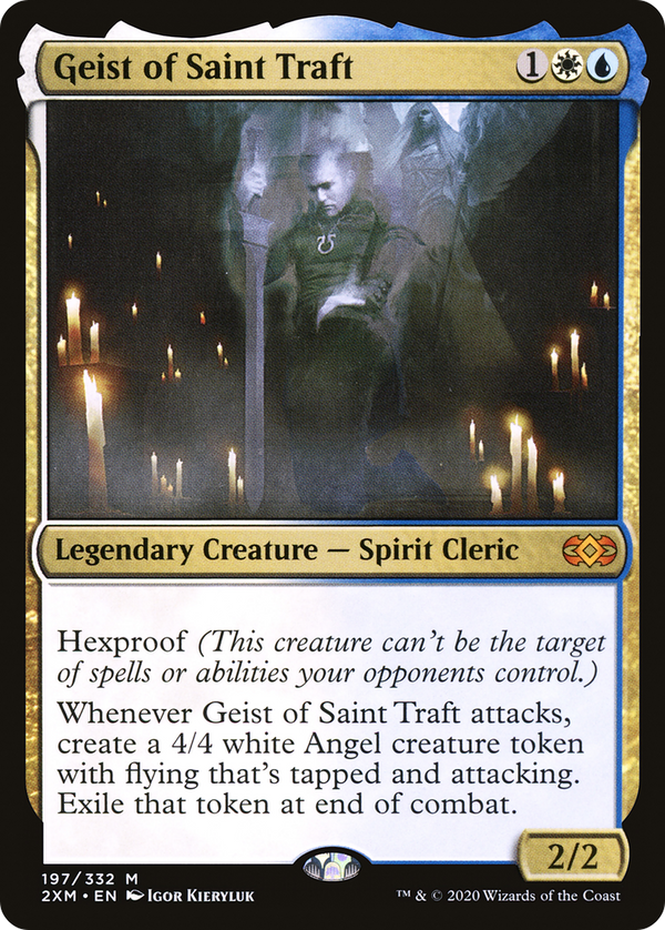 Geist of Saint Traft (197) [Double Masters] foil - Deck Out Gaming