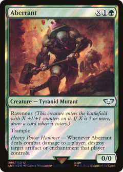 Aberrant (Surge Foil) (86) [Warhammer 40,000 Commander] foil - Deck Out Gaming