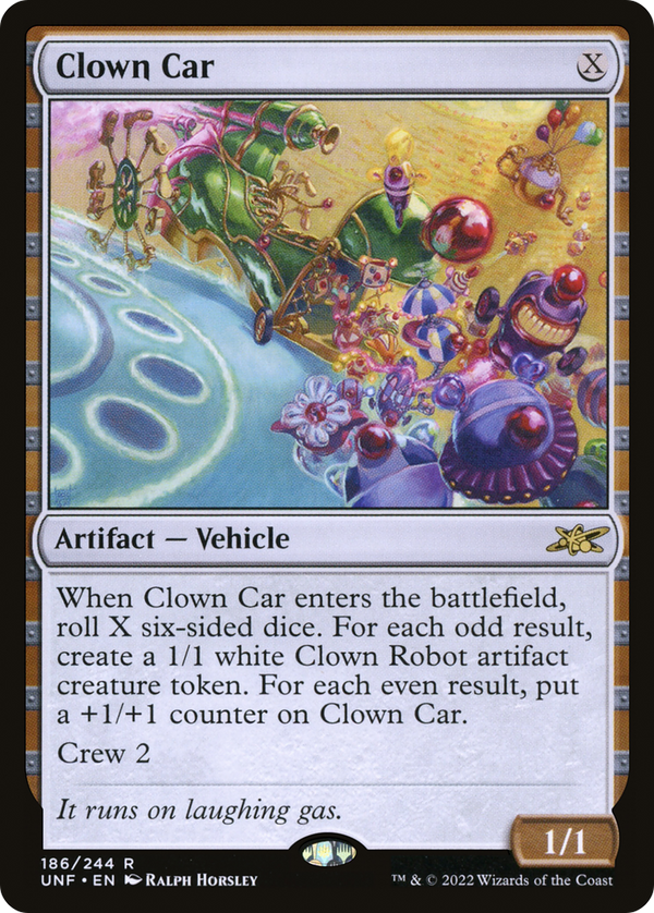 Clown Car (186) [Unfinity] foil - Deck Out Gaming