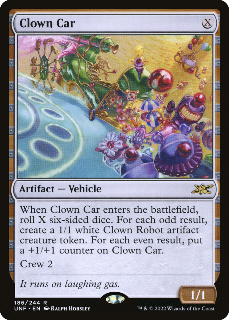 Clown Car (186) [Unfinity] foil - Deck Out Gaming