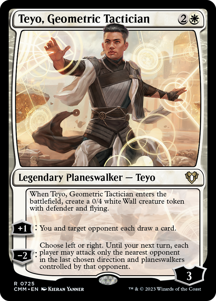 Teyo, Geometric Tactician (725) [Commander Masters] - Deck Out Gaming