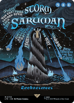 Storm of Saruman (Borderless Poster) (733) [The Lord of the Rings: Tales of Middle-earth] - Deck Out Gaming