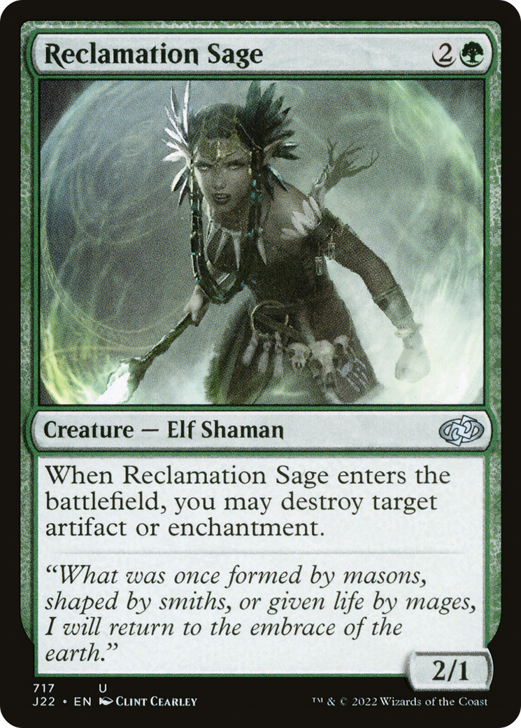 Reclamation Sage (717) [Jumpstart 2022] - Deck Out Gaming