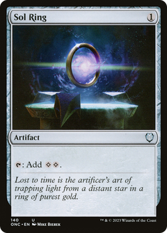 Sol Ring (140) [Phyrexia: All Will Be One Commander] - Deck Out Gaming