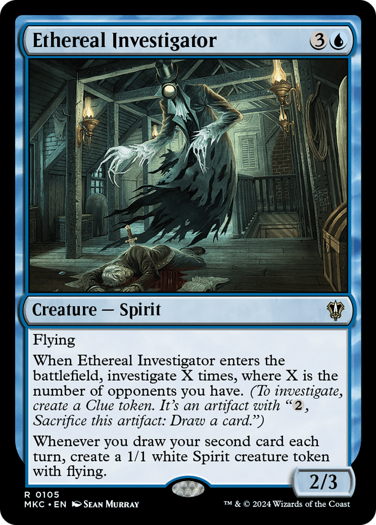 Ethereal Investigator (105) [Murders at Karlov Manor Commander] - Deck Out Gaming