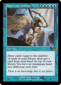 Enter the Infinite (Retro Frame) (449) [Ravnica Remastered] foil - Deck Out Gaming
