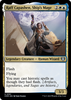 Raff Capashen, Ship's Mage (351) [Commander Masters] - Deck Out Gaming