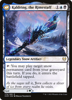 Jorn, God of Winter // Kaldring, the Rimestaff (179) [Kaldheim] - Deck Out Gaming