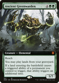 Ancient Greenwarden (Extended Art) (357) [Zendikar Rising] foil - Deck Out Gaming