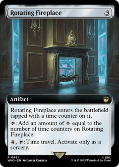 Rotating Fireplace (Extended Art) (461) [Doctor Who] foil - Deck Out Gaming