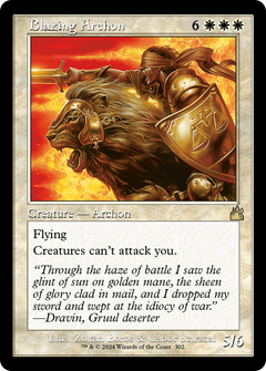 Blazing Archon (Retro Frame) (302) [Ravnica Remastered] foil - Deck Out Gaming
