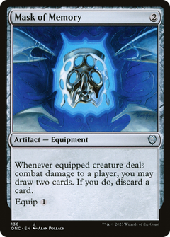 Mask of Memory (136) [Commander: Phyrexia: All Will Be One] - Deck Out Gaming
