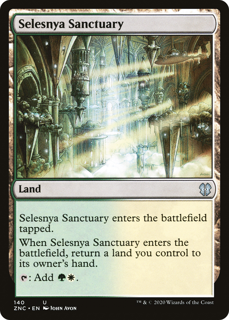 Selesnya Sanctuary (140) [Commander: Zendikar Rising] - Deck Out Gaming