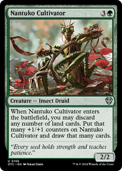 Nantuko Cultivator (198) [Outlaws of Thunder Junction Commander] - Deck Out Gaming