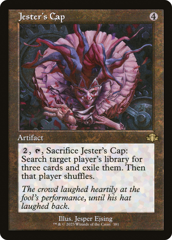 Jester's Cap (Retro Frame) (381) [Dominaria Remastered] foil - Deck Out Gaming
