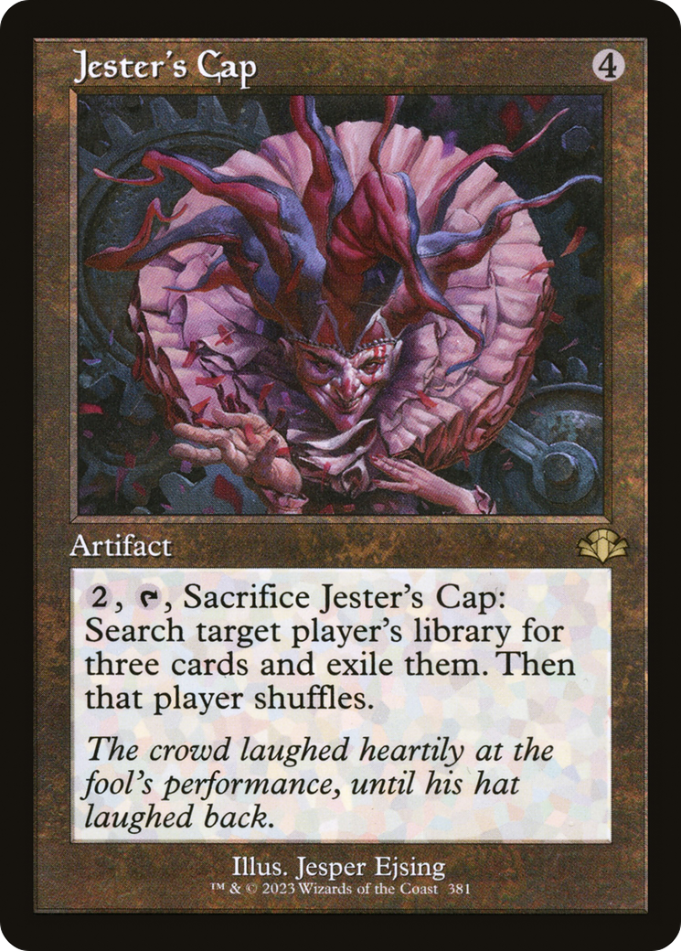 Jester's Cap (Retro Frame) (381) [Dominaria Remastered] foil - Deck Out Gaming