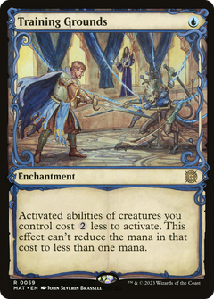 Training Grounds (Showcase) (59) [March of the Machine: The Aftermath] foil - Deck Out Gaming