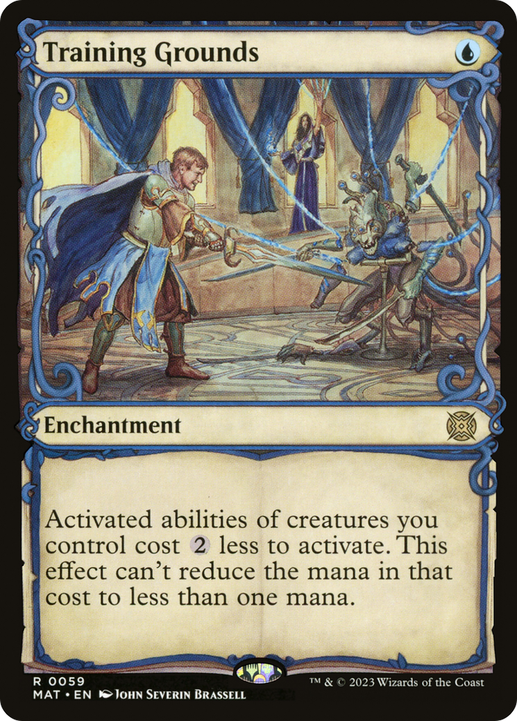 Training Grounds (Showcase) (59) [March of the Machine: The Aftermath] foil - Deck Out Gaming
