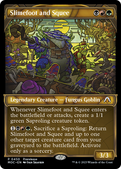 Slimefoot and Squee (Showcase) (450) [Prerelease Cards] - Deck Out Gaming