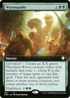 Wurmquake (Extended Art) (57) [Commander: Phyrexia: All Will Be One] - Deck Out Gaming