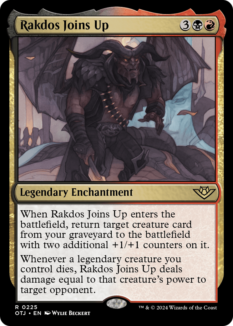 Rakdos Joins Up (225) [Outlaws of Thunder Junction] foil - Deck Out Gaming