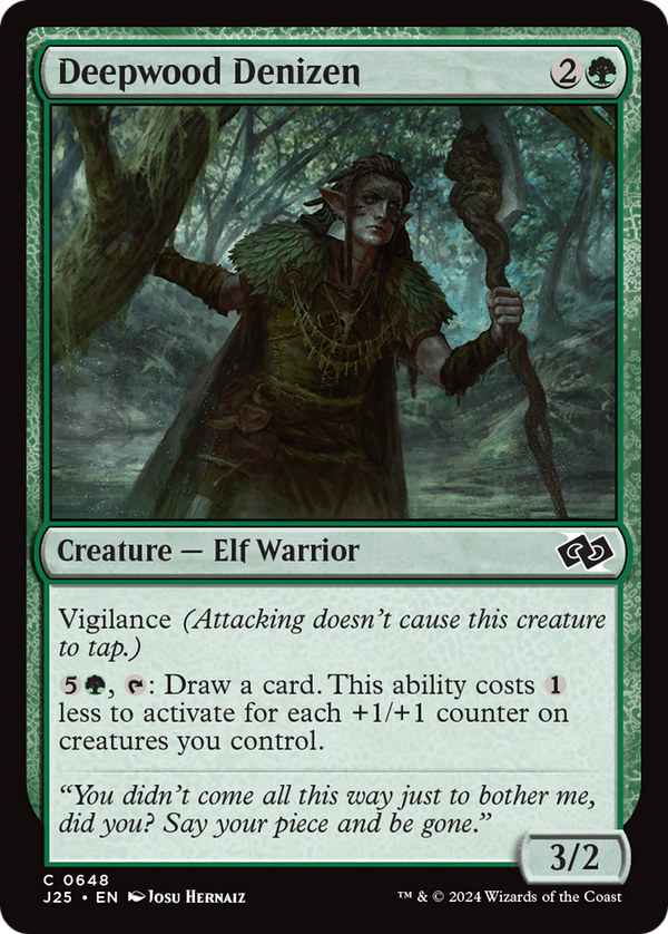 Deepwood Denizen (648) [Foundations Jumpstart] - Deck Out Gaming
