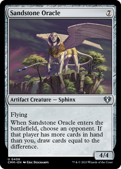 Sandstone Oracle (406) [Commander Masters] foil - Deck Out Gaming