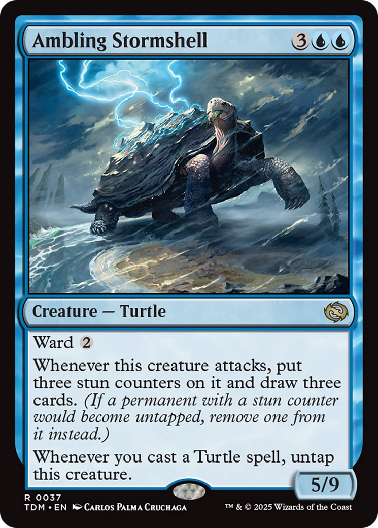 Ambling Stormshell (37) [Tarkir: Dragonstorm] - Deck Out Gaming