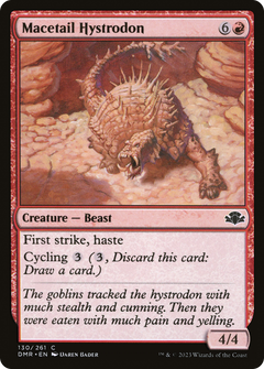 Macetail Hystrodon (130) [Dominaria Remastered] - Deck Out Gaming