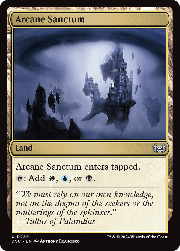 Arcane Sanctum (259) [Duskmourn: House of Horror Commander] - Deck Out Gaming