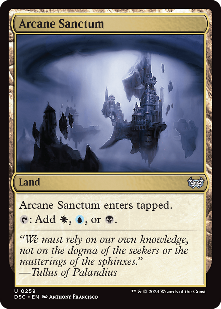 Arcane Sanctum (259) [Duskmourn: House of Horror Commander] - Deck Out Gaming